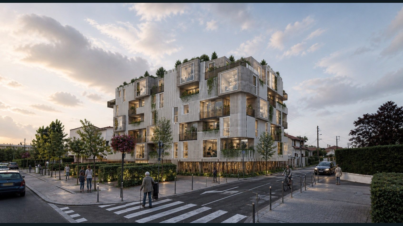 35 logements à Cenon — Vue principale