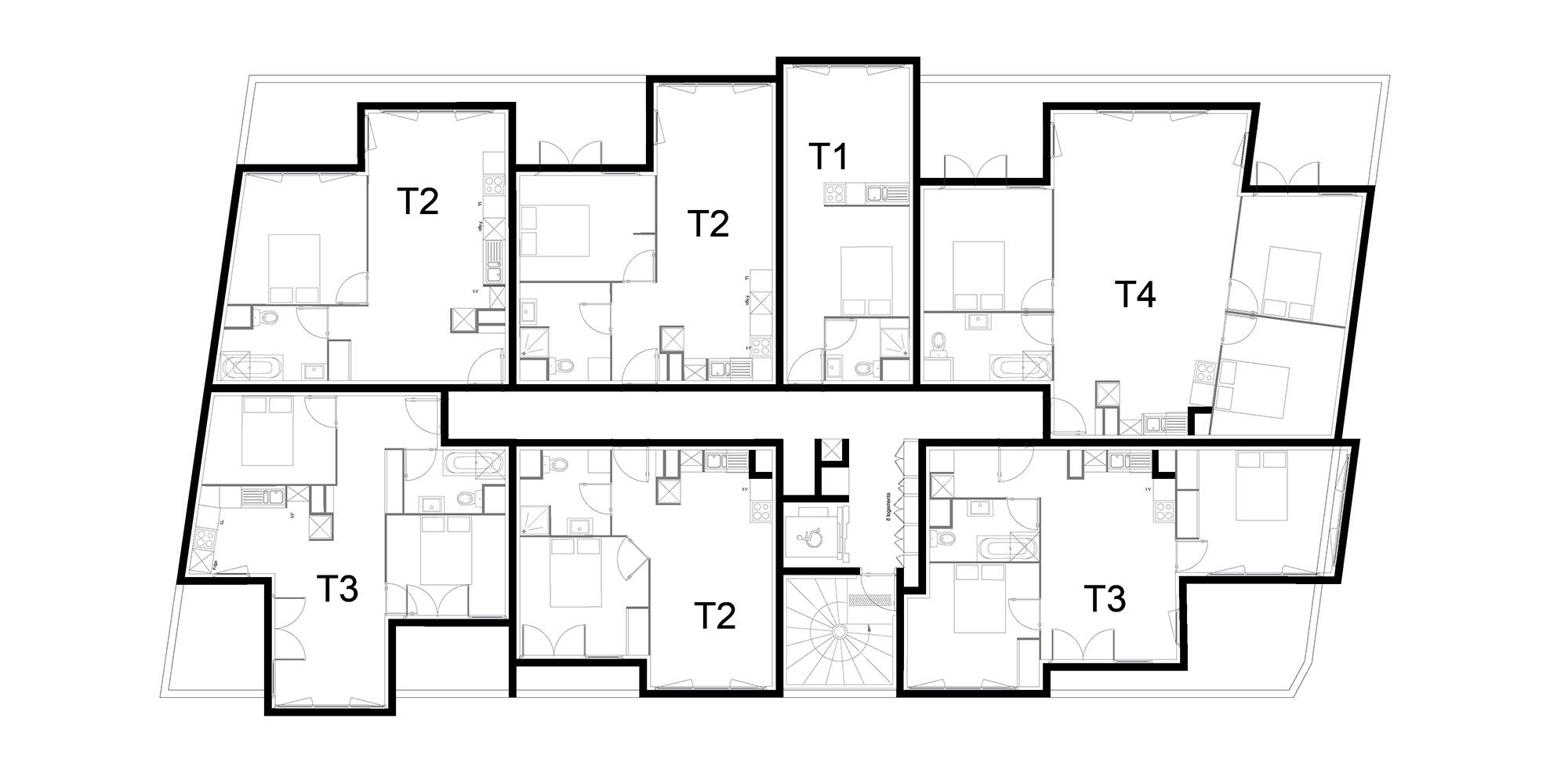 R+4 — 35 logements à Cenon