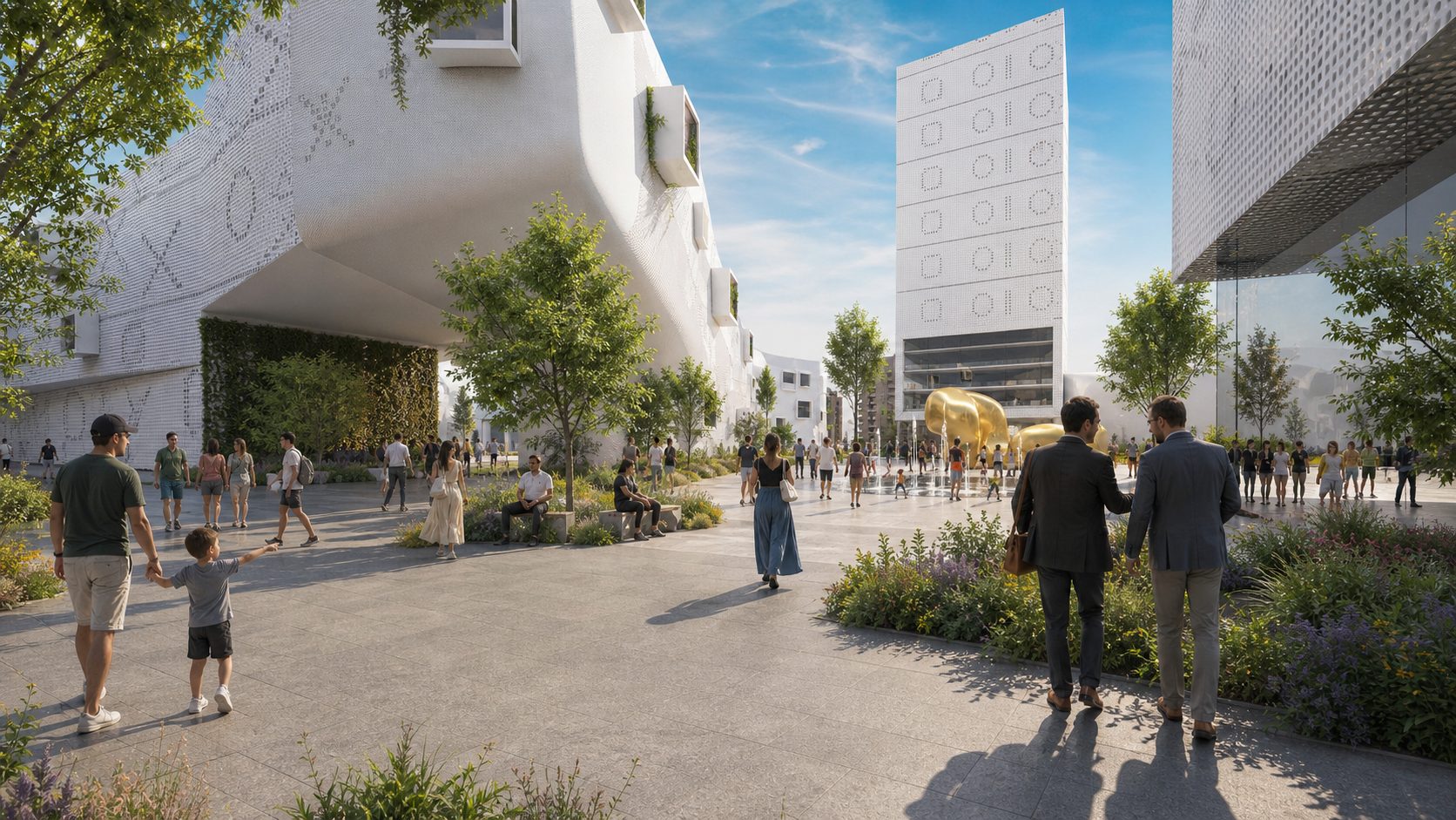 EUROPAN 11 — Urbanisme — Vue principale