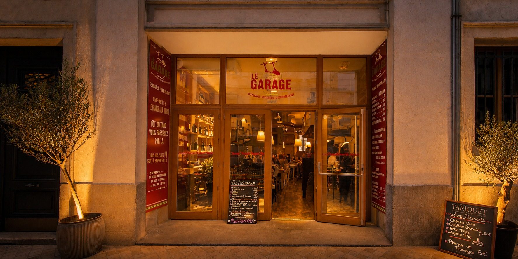 Le Garage restaurant — Vue principale